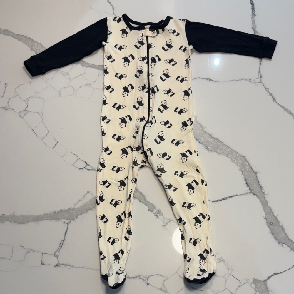 Leveret Footed Panda Pajamas